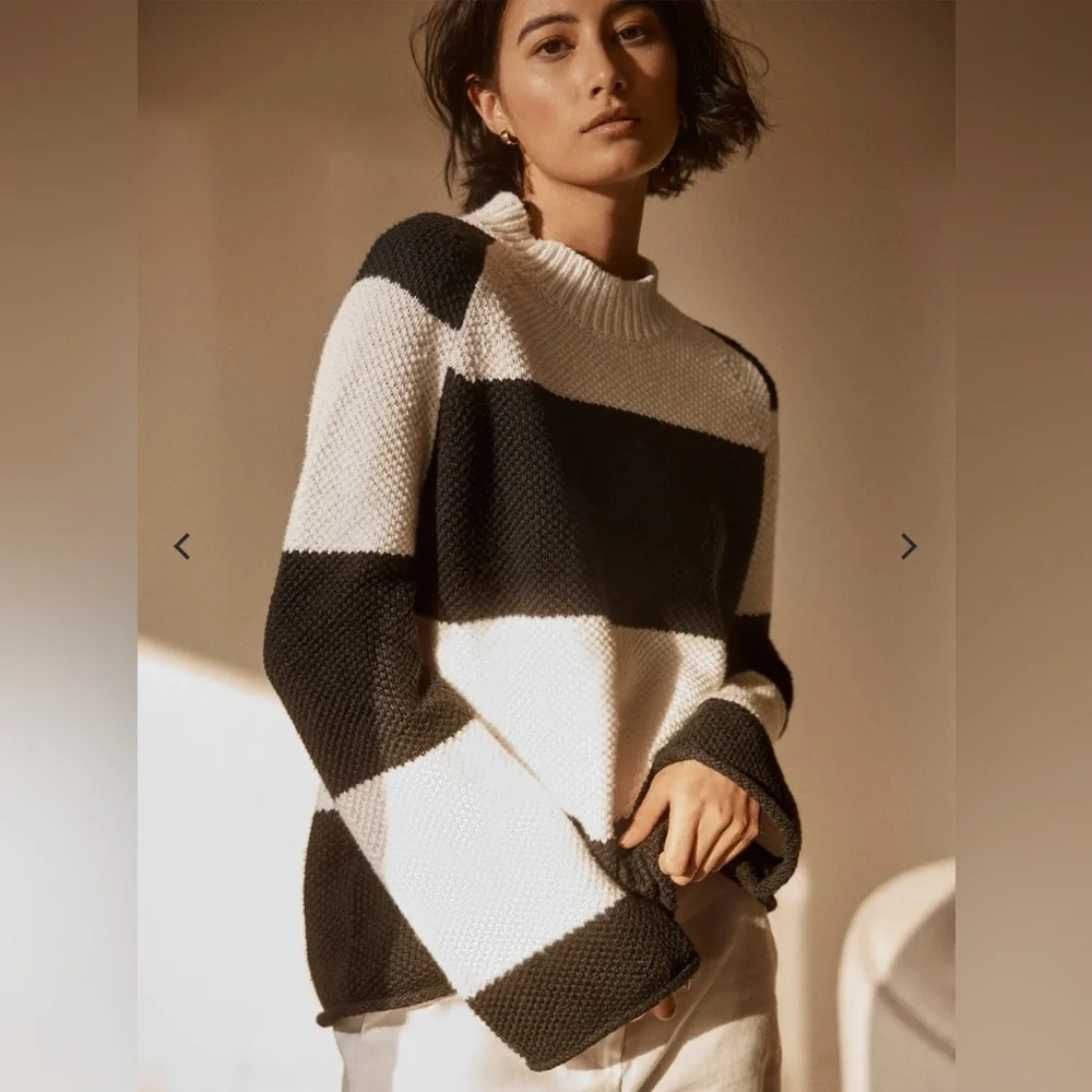 Brochu walker Marco striped sweater nwot